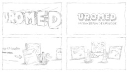 3D-Animation UROMED Silikon-Kondom-Urinale Storyboard